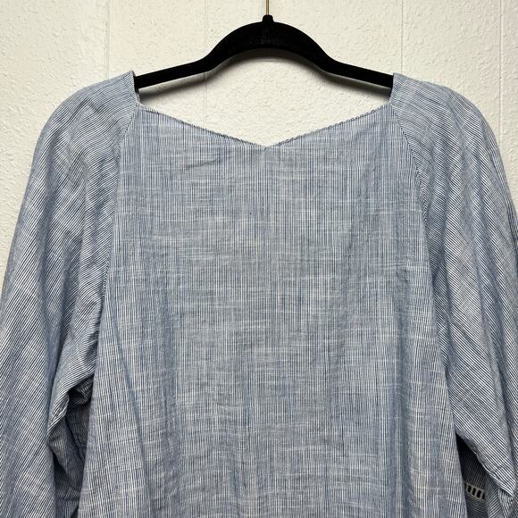 Fringe Womens Top 1X Boho Fairy Relaxed Comfort Lightweight Cottagecore Western - Picture 6 of 9